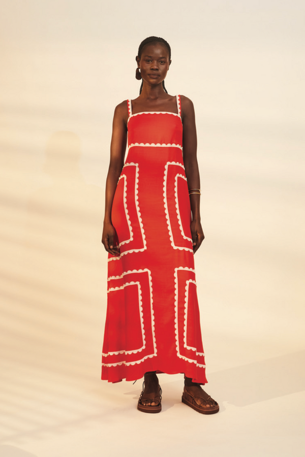 Bisque Amelia Maxi Dress Maxi Dress