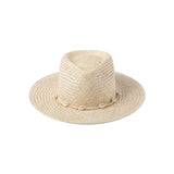 Wheat Seashells Fedora Sun Hat