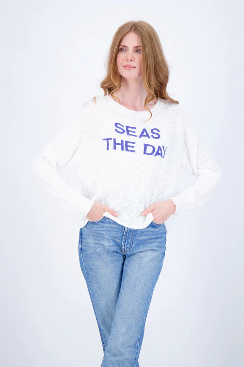 Lavender Seas The Day Sweater Sweater