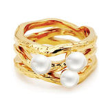 Bisque Sonora Pearl Ring Ring