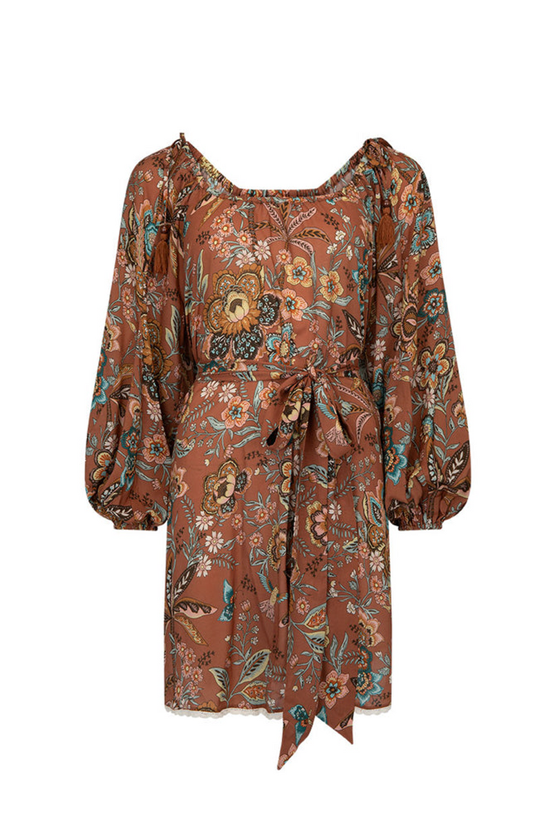 Sienna Mojave Lily Tunic Dress in Amber Mini Dress