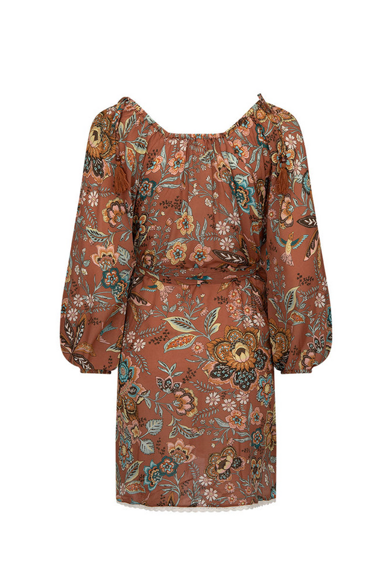 Sienna Mojave Lily Tunic Dress in Amber Mini Dress