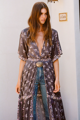 Light Gray Rebel Spirit Gown in Hyacinth Maxi Dress