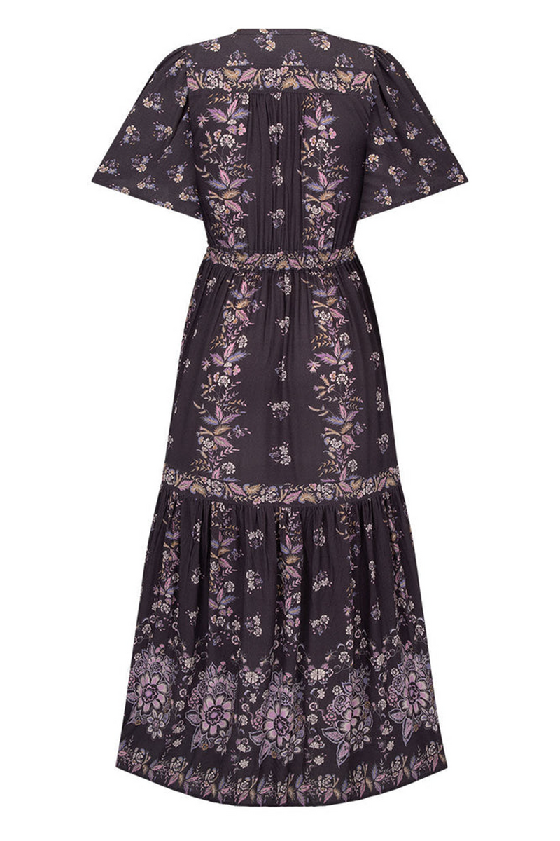 Dark Slate Gray Rebel Spirit Gown in Hyacinth Maxi Dress