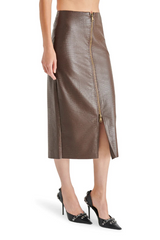 Rosy Brown Hayes Midi Skirt Midi Skirt