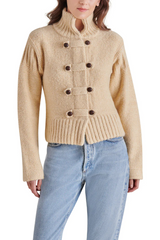 Dark Gray Martha Cardigan Cardigan