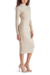 Gray Maya Dress Midi Dress