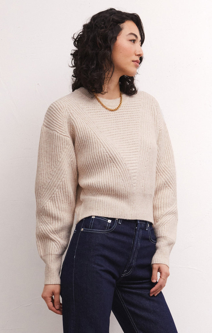 Light Gray Alaska Rib Sweater Sweater