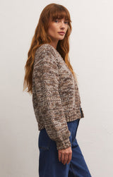 Light Gray Este Cardigan Cardigan
