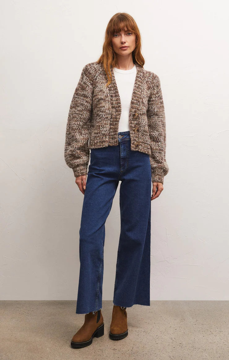 Light Gray Este Cardigan Cardigan