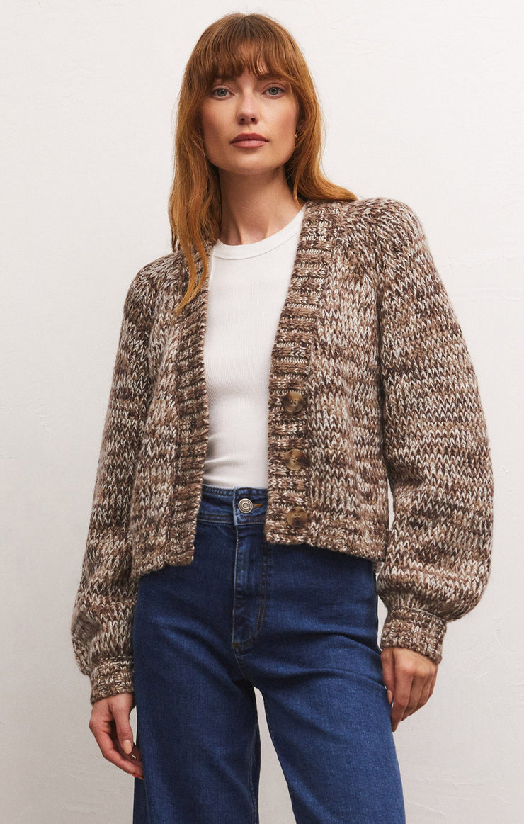 Dark Slate Gray Este Cardigan Cardigan