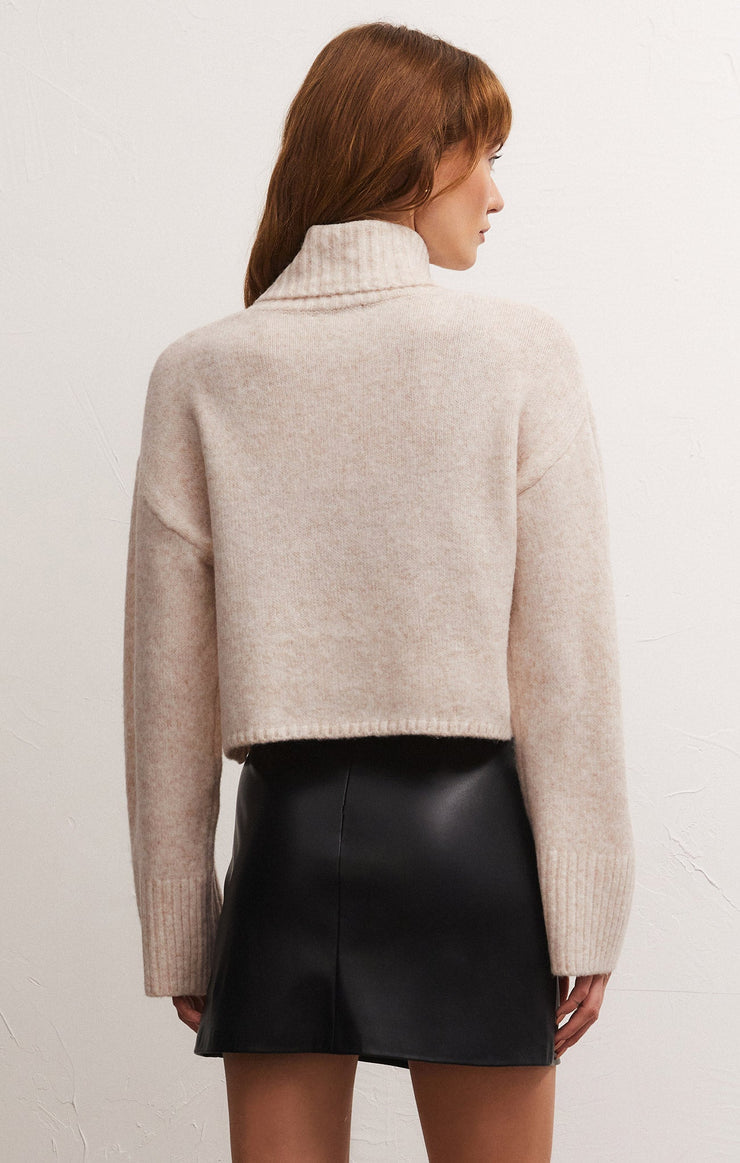 Light Gray Ursa Sweater Top Sweater