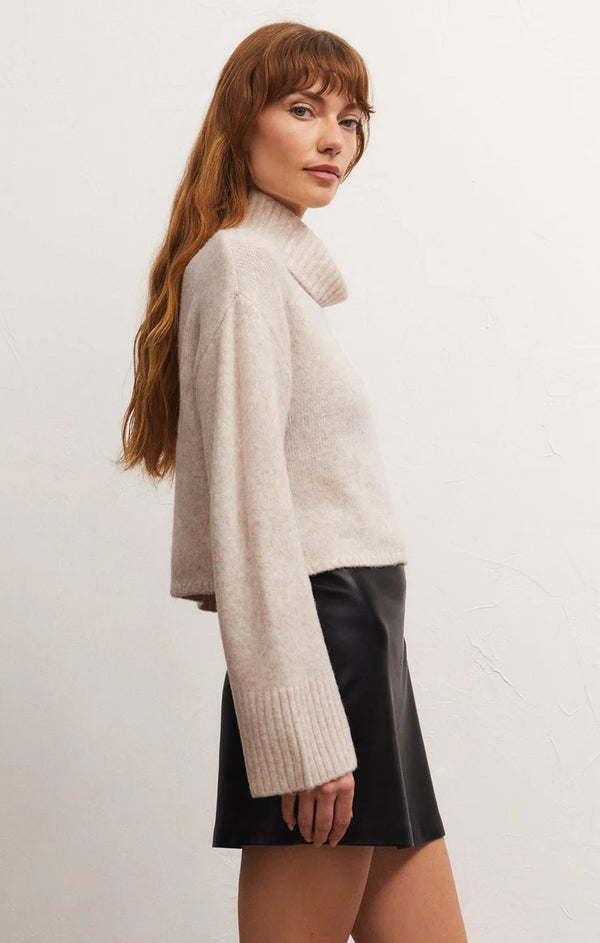Light Gray Ursa Sweater Top Sweater