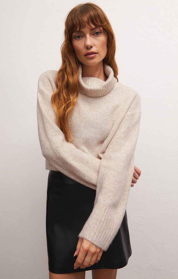Light Gray Ursa Sweater Top Sweater