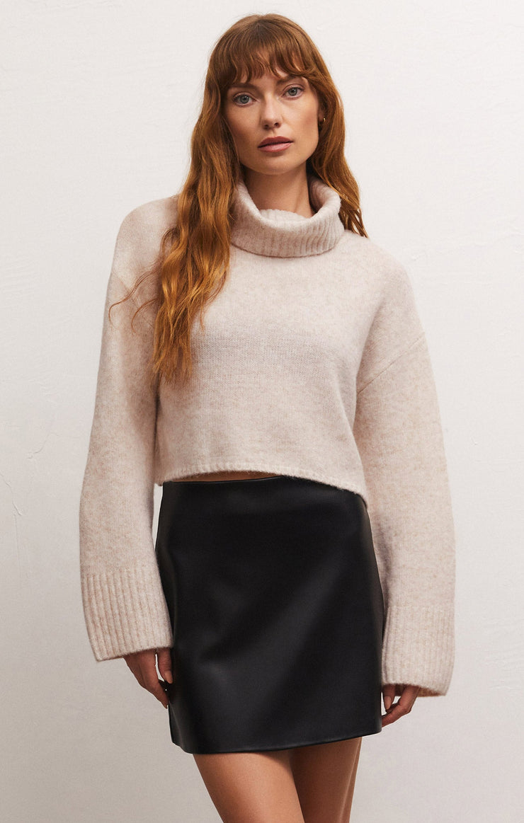 Light Gray Ursa Sweater Top Sweater