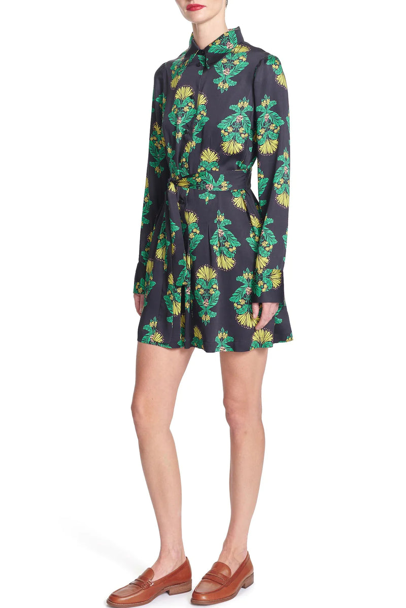 Tan Gabriela Mini Dress Mini Dress
