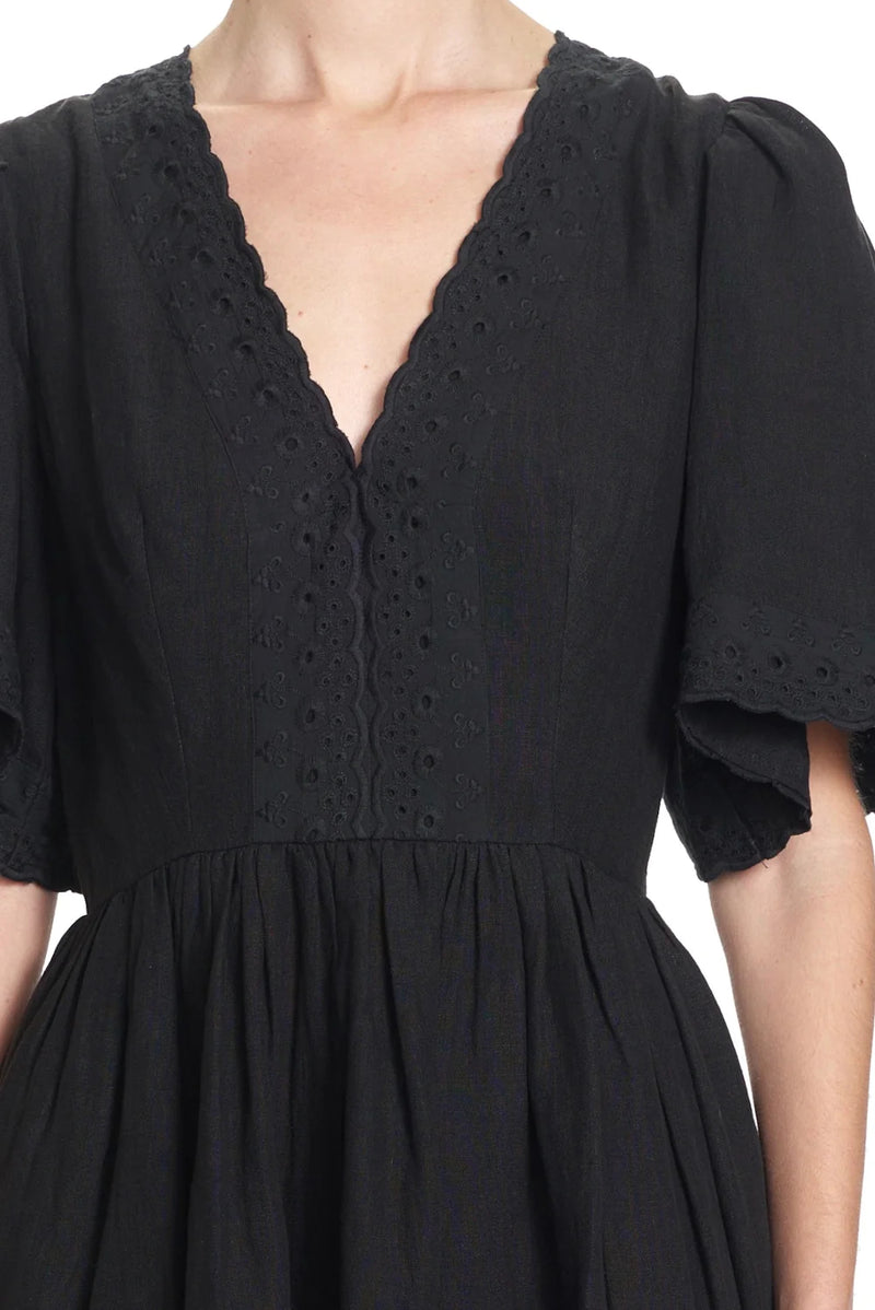 Dark Slate Gray Riley Mini Dress Mini Dress