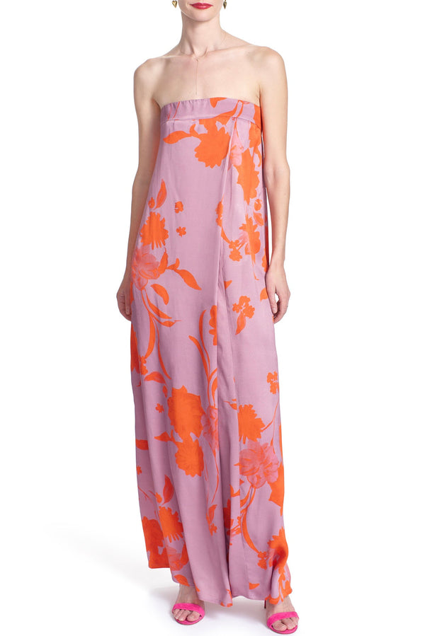 Rosy Brown Thalia Dress Maxi Dress