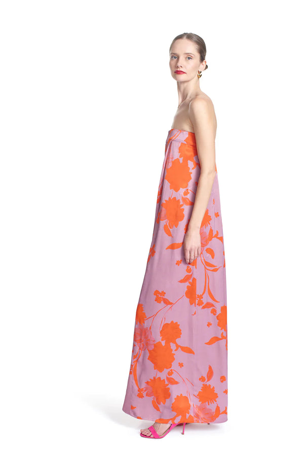 Rosy Brown Thalia Dress Maxi Dress