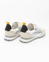 White Smoke Toronto Sneaker | Silver Flash Sneaker