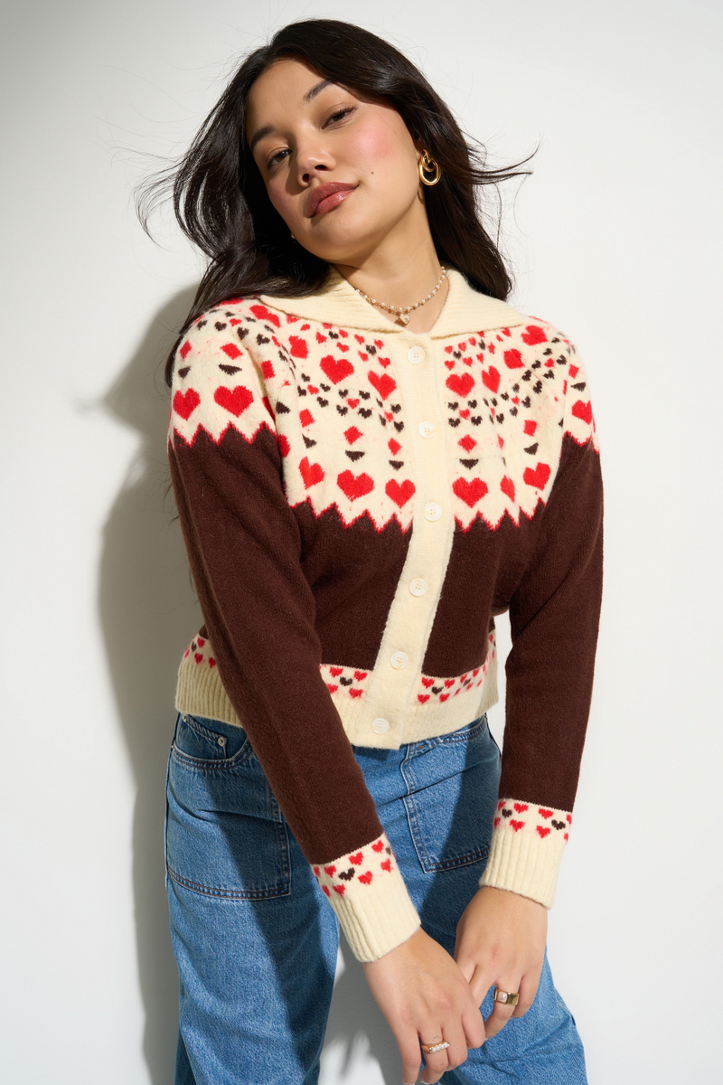 Light Gray Teagan Cardigan Cardigan