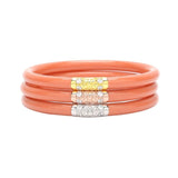 Dark Salmon Three Kings All Weather Bangles