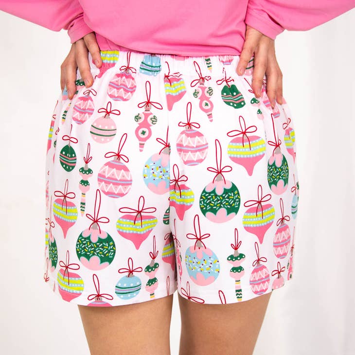 Misty Rose Wonderland Sleep Shorts Short