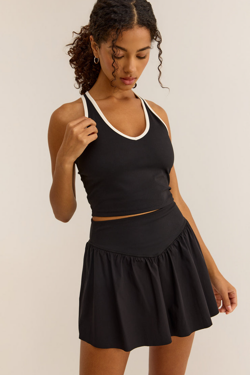 Black Classic Racer Tank Tank