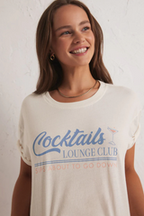 Gray Cocktails Lounge Tee shirt