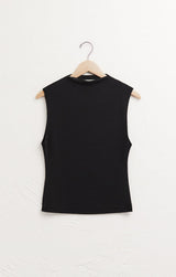 Black Libra Shine Jersey Top Shirt