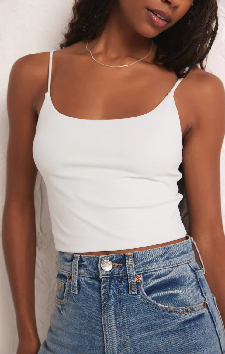 Dim Gray Madeira So Smooth Cami Tank