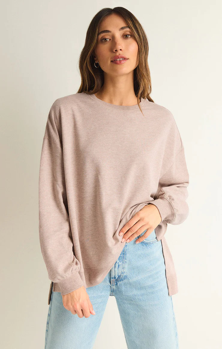 Light Gray Modern Weekender Sweatshirt
