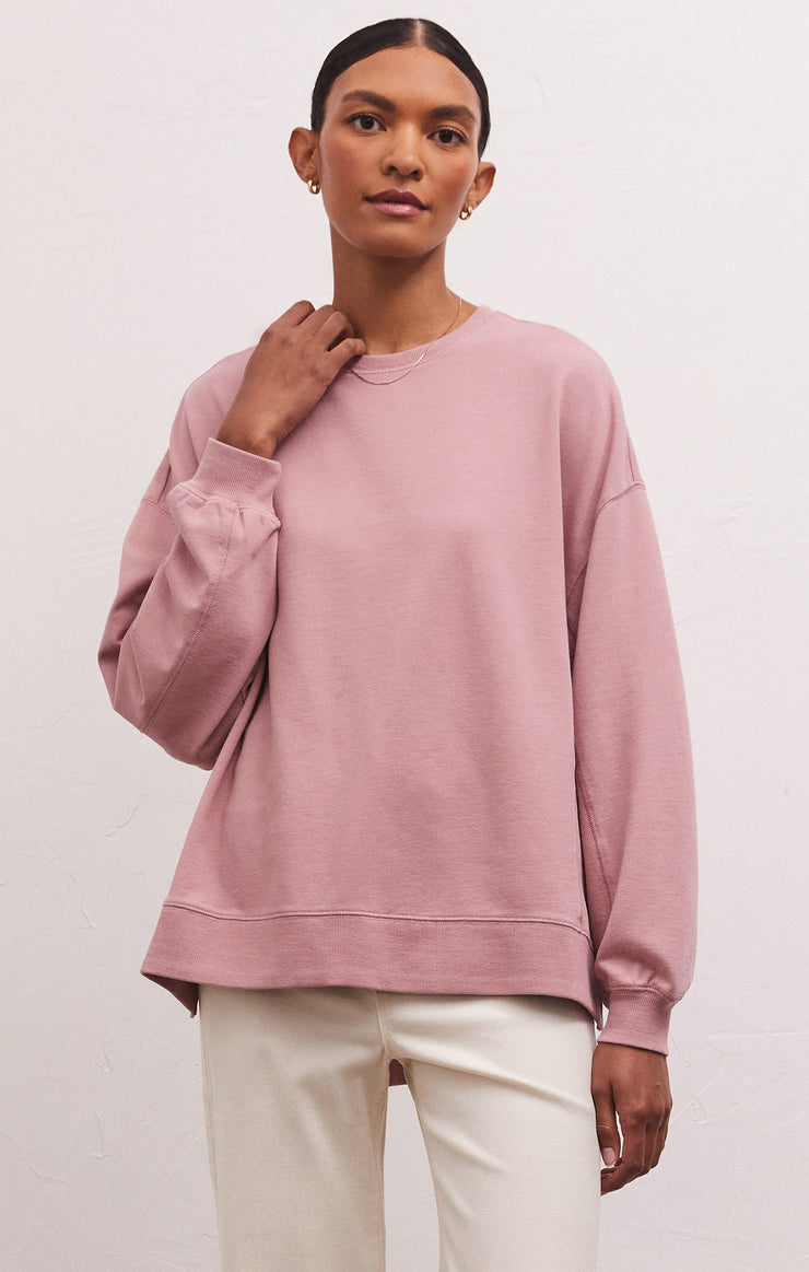 Light Gray Modern Weekender Sweatshirt