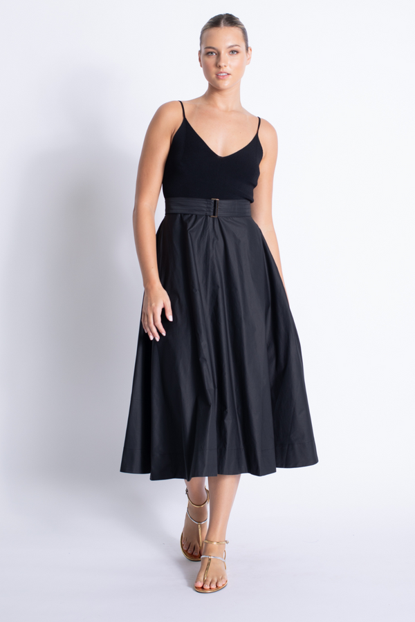 Lavender Phoenix Knit Combo Dress Midi Dress
