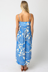 Light Gray Kip Floral Maxi Dress Maxi Dress