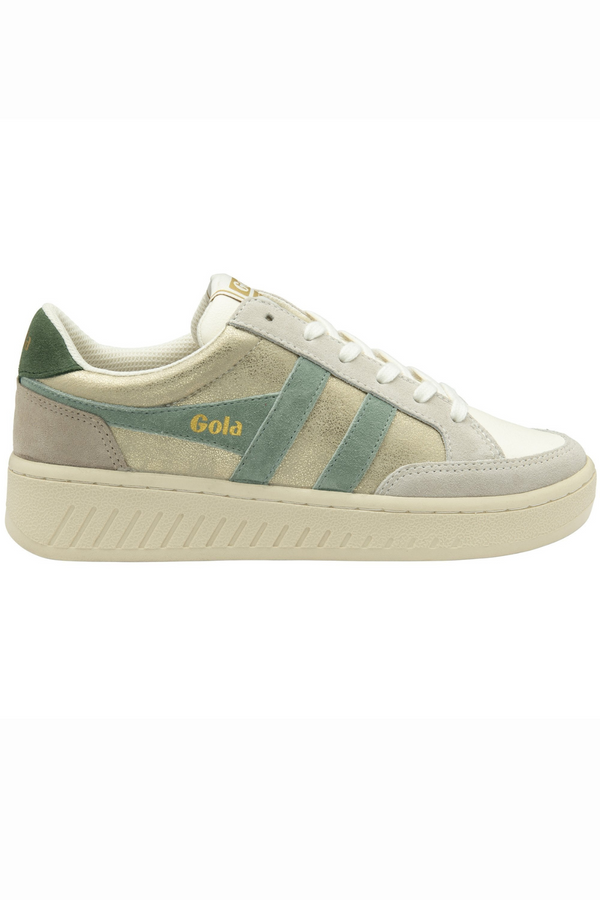 Superslam Blaze Sneakers | Gold/Green Mist/Evergreen