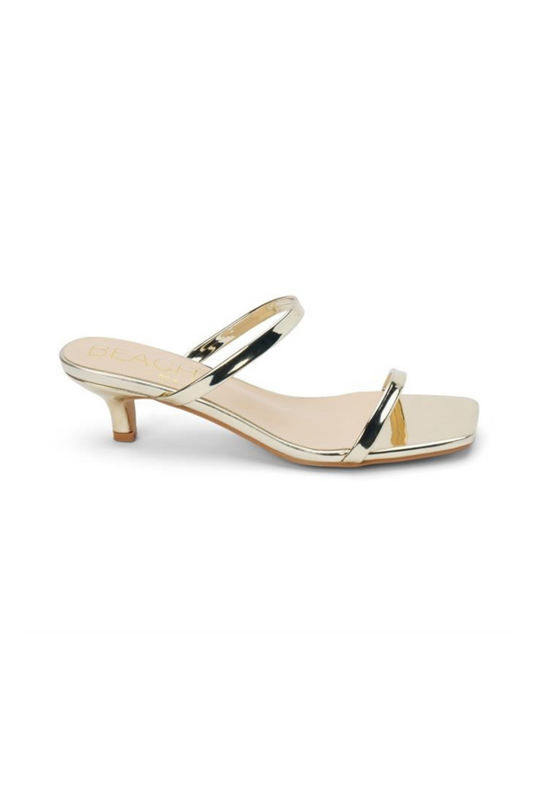 Light Gray Jeanne Kitten Heel Heel