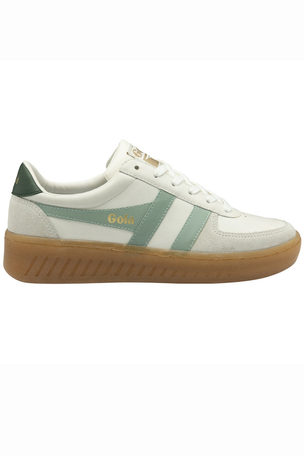 Grandslam Elite Sneaker | White/Surf/Everygreen/Gum