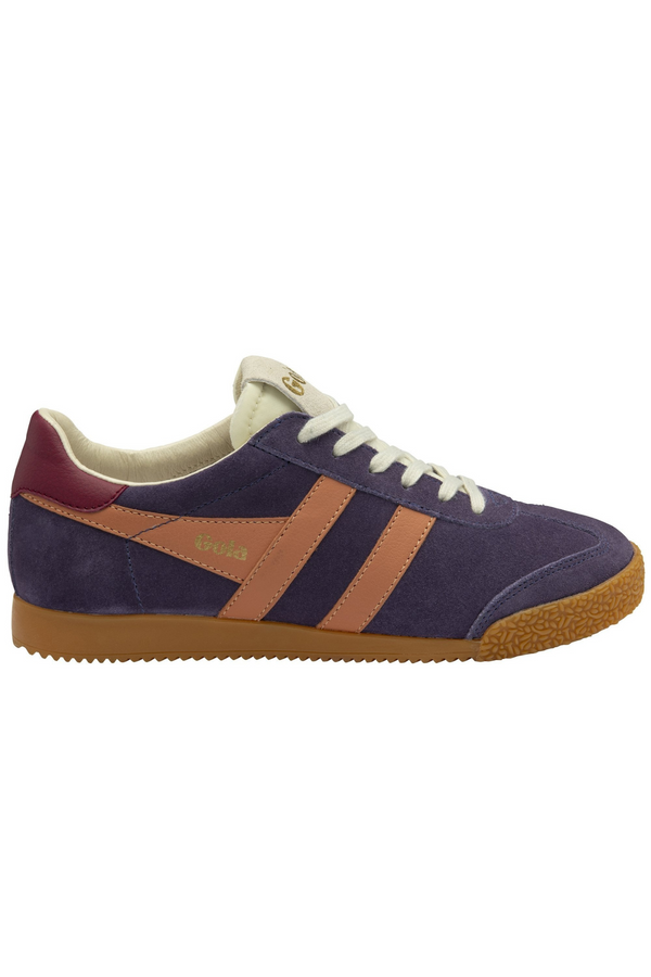 Dark Slate Gray Elan Sneaker | Plum/Terracotta/Cerise Sneaker