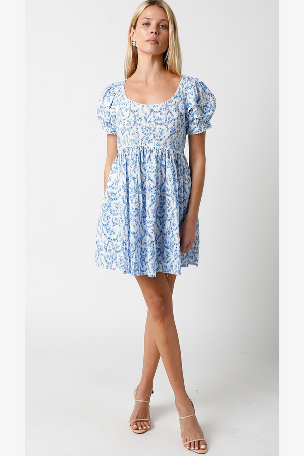 Lavender Montague Mini Dress Mini Dress