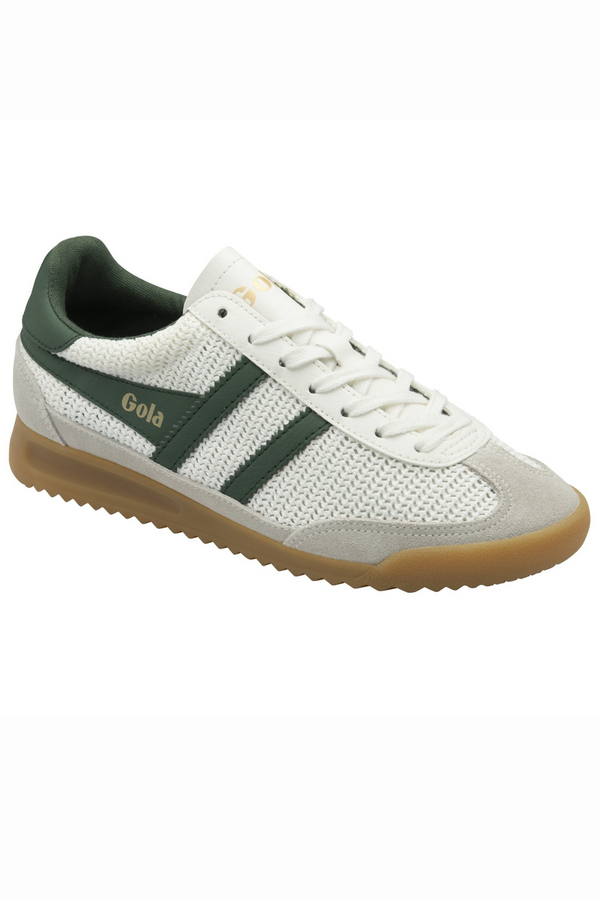 Tornado Zephyr Sneaker | Off White/Evergreen