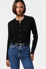 Dark Slate Gray Aurla Cardigan Cardigan