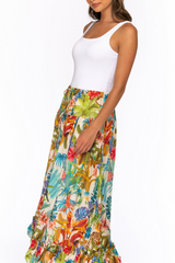 Misty Rose Lulee Maxi Skirt in Jungle Maxi Skirt