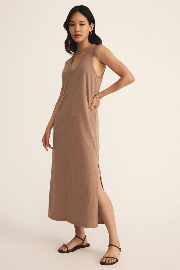 Antique White Coastline Midi Dress Midi Dress