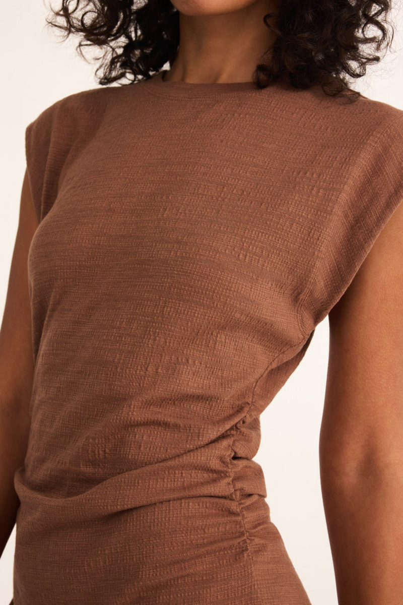 Camino Textured Mini Dress