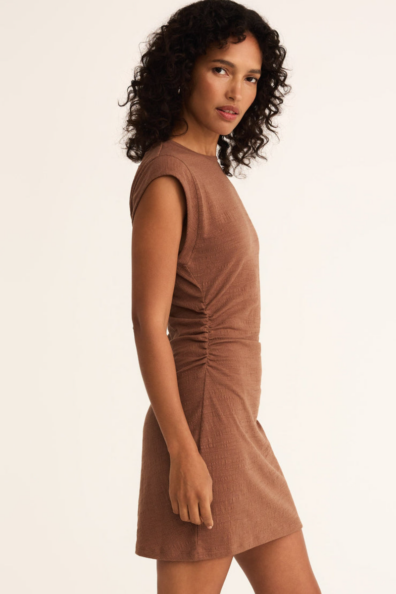 Camino Textured Mini Dress