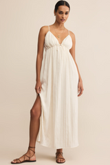 Manon Satin Maxi Dress
