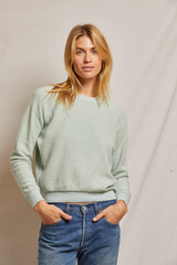 Gray Ziggy Fleece Crewneck Sweatshirt Sweatshirt