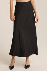 Light Gray Europa Poly Sheen Skirt Skirt