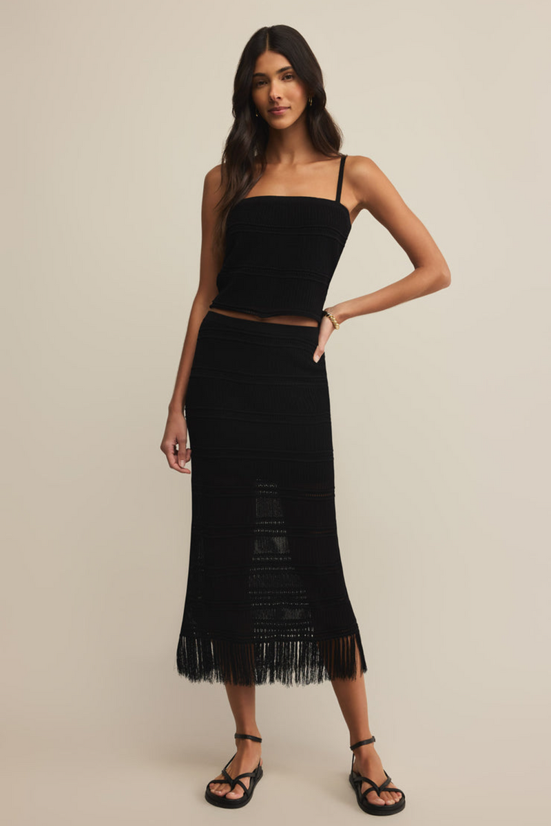 Gray Flynn Midi Skirt Midi Dress